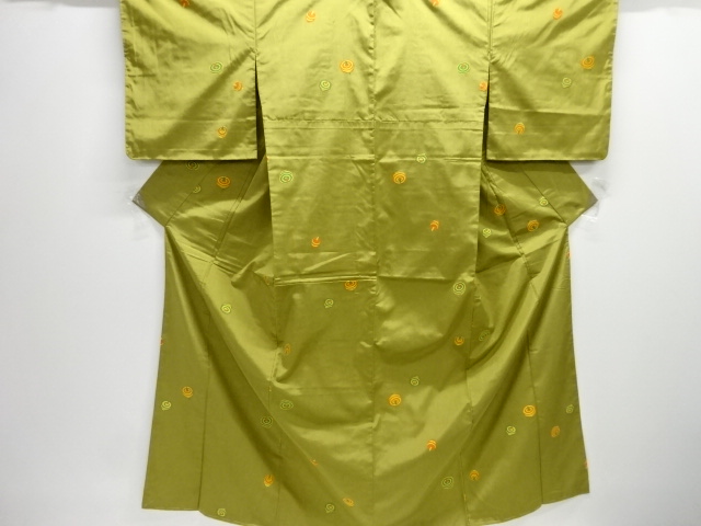 Japanese Kimono / Tsumugi Omeshi Silk